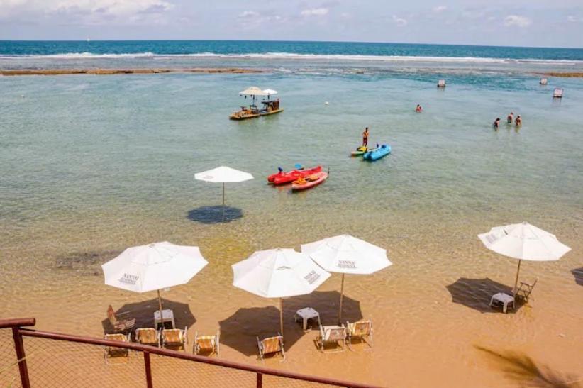 Flat Nannai Residence- Praia De Muro Alto Pôrto das Galinhas Exteriör bild